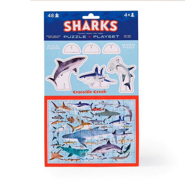 POP OUT AND PLAY SET SHARKS